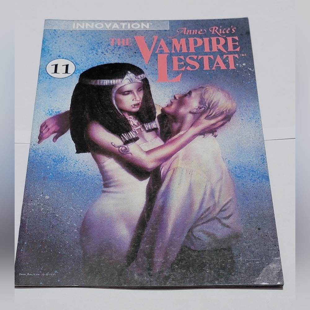 Anne Rice's The Vampire Lestat (#11) Vintage Innovation Comic Book (1990)
